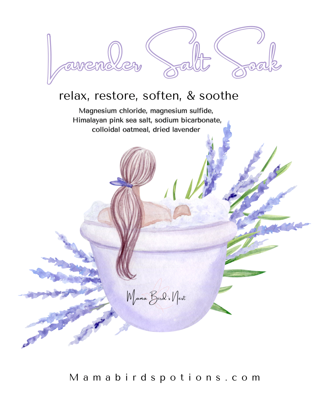 Lavender Bath Soak